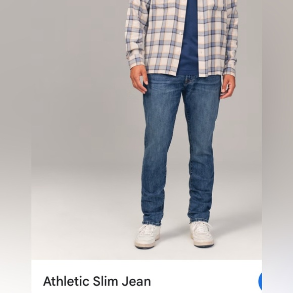 Abercrombie and Fitch Athletic Slim Jeans size 30x32 - Picture 1 of 9